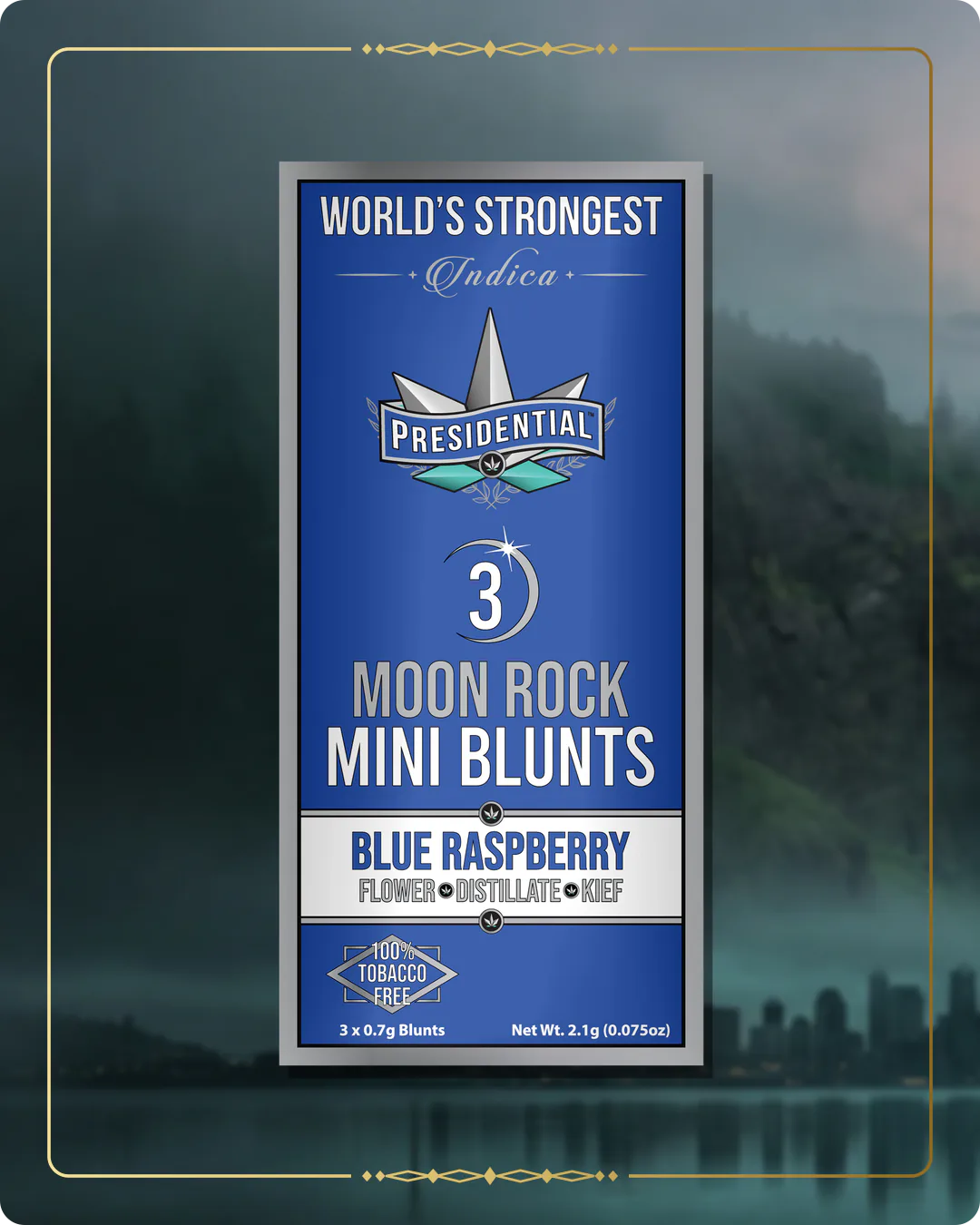 Blue Raspberry Presidential mini variant 2 for the Washington minis page