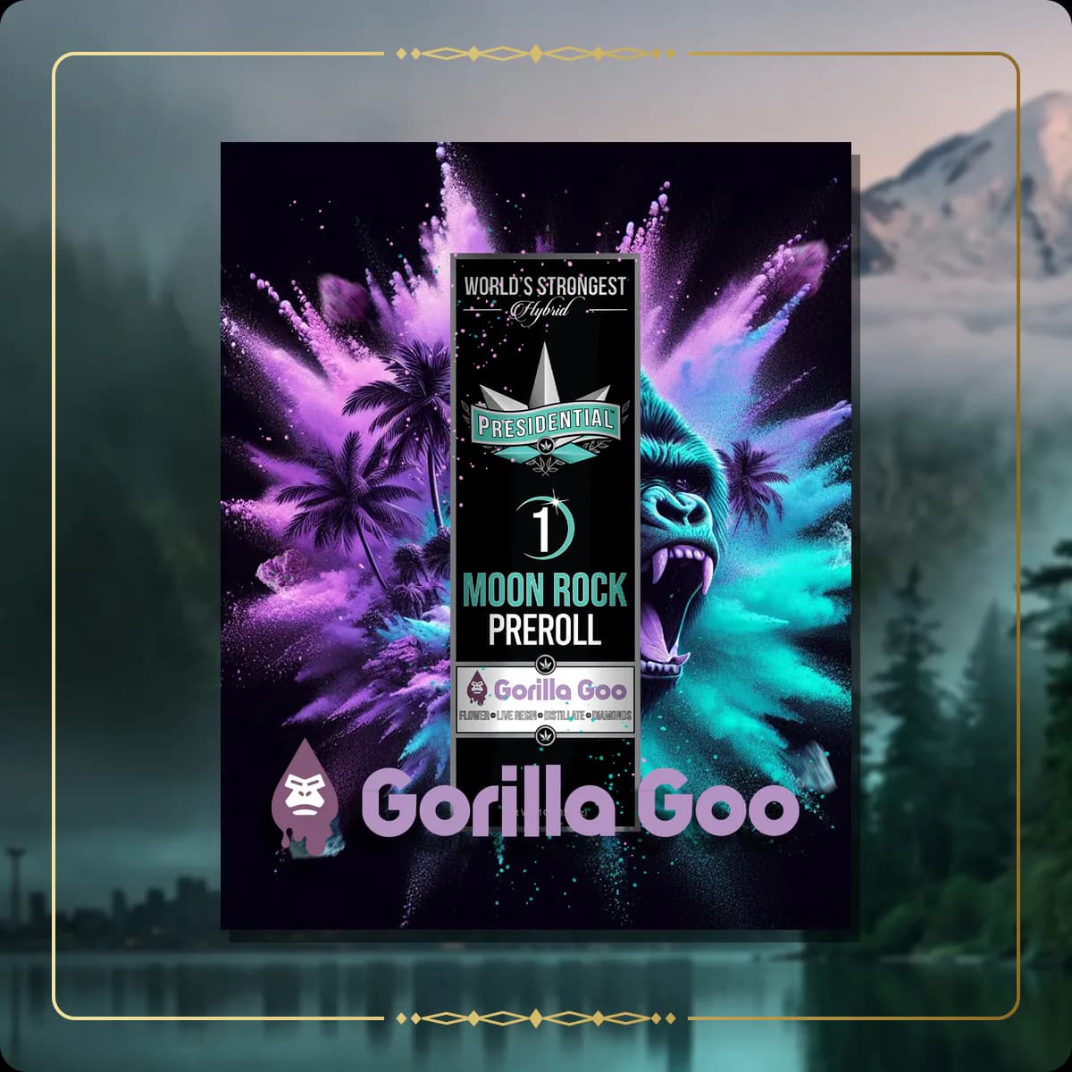 Gorilla Goo Presidential pre-roll for the Washington Gold page