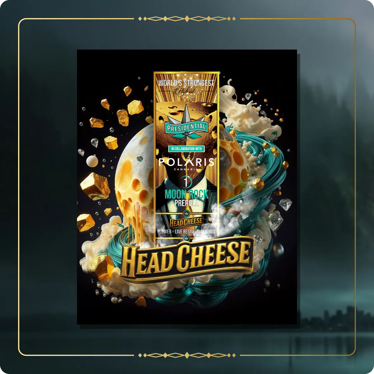 Head Cheese Presidential pre-roll variant 2 for the Washington pre-rolls page