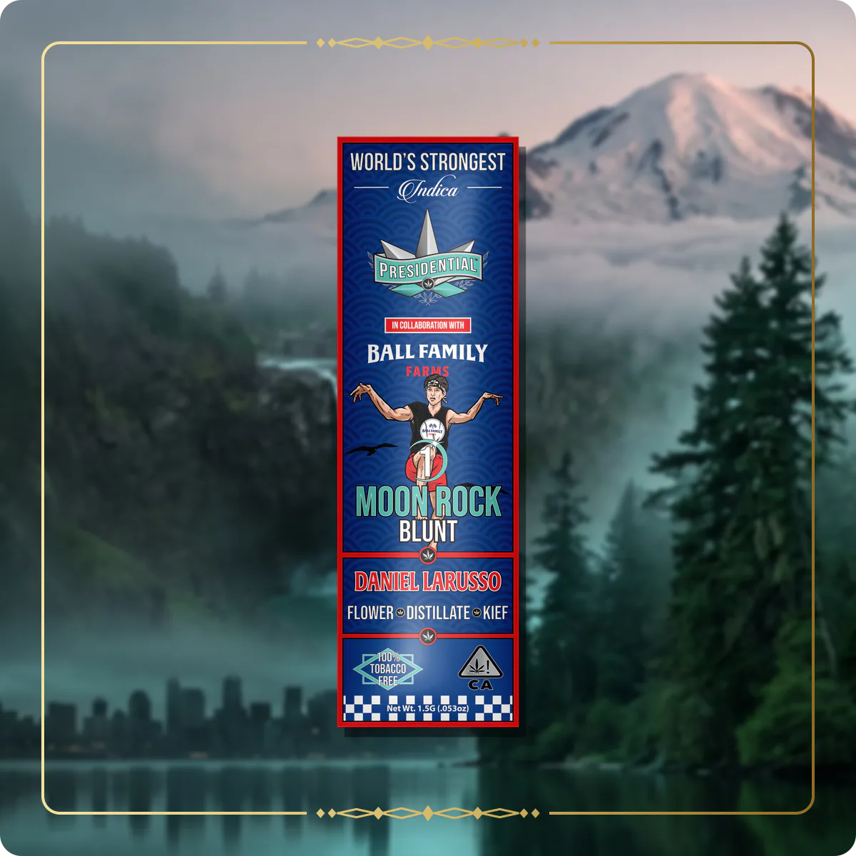 Daniel LaRusso Presidential blunt variant 2 for the Washington blunts page