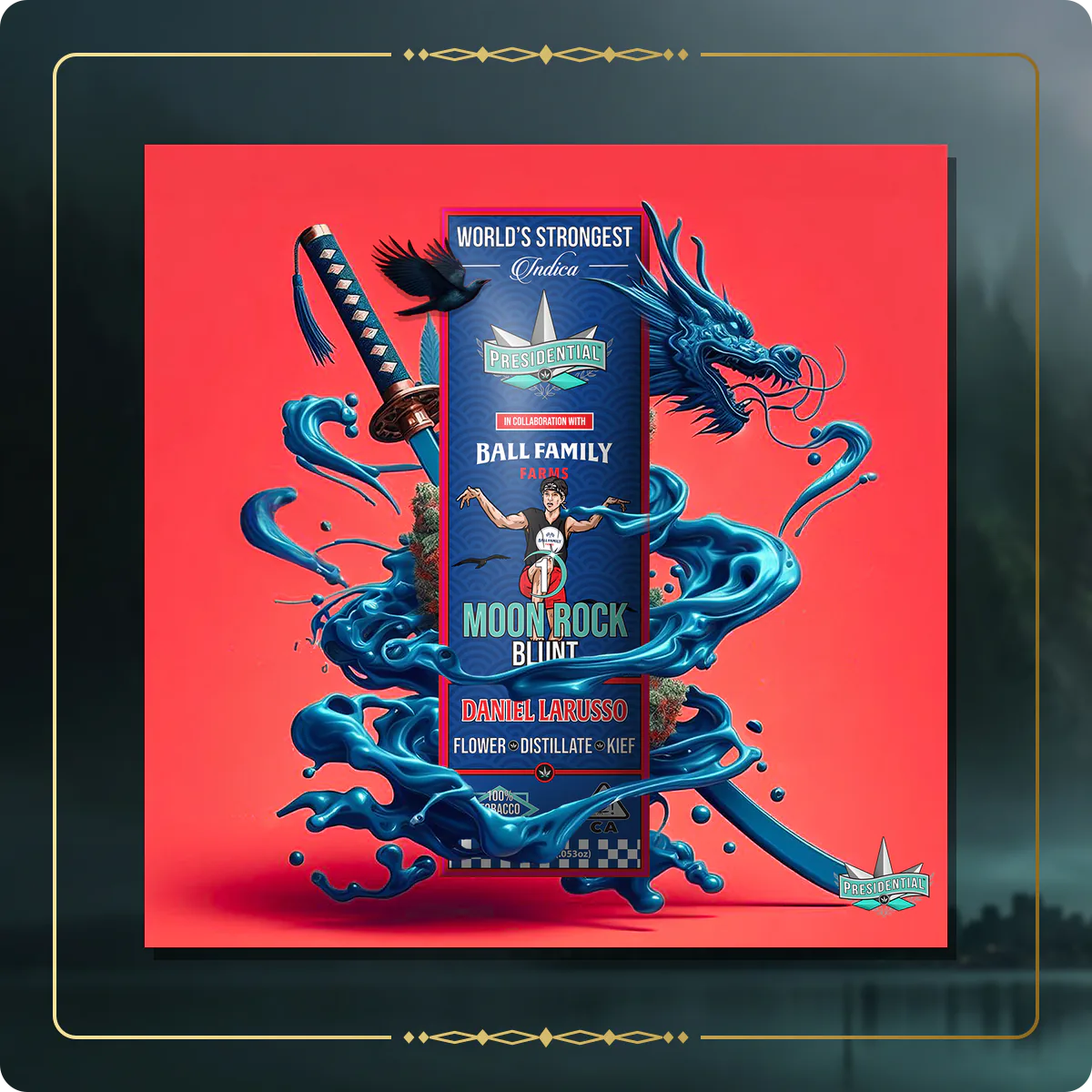 Daniel LaRusso Presidential blunt for the Washington blunts page