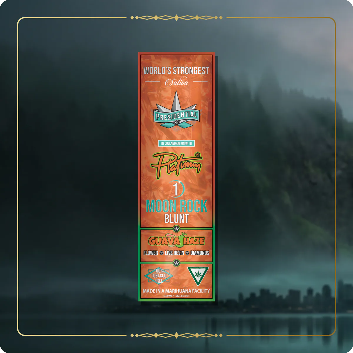 Guava Haze Presidential blunt for the Washington blunts page