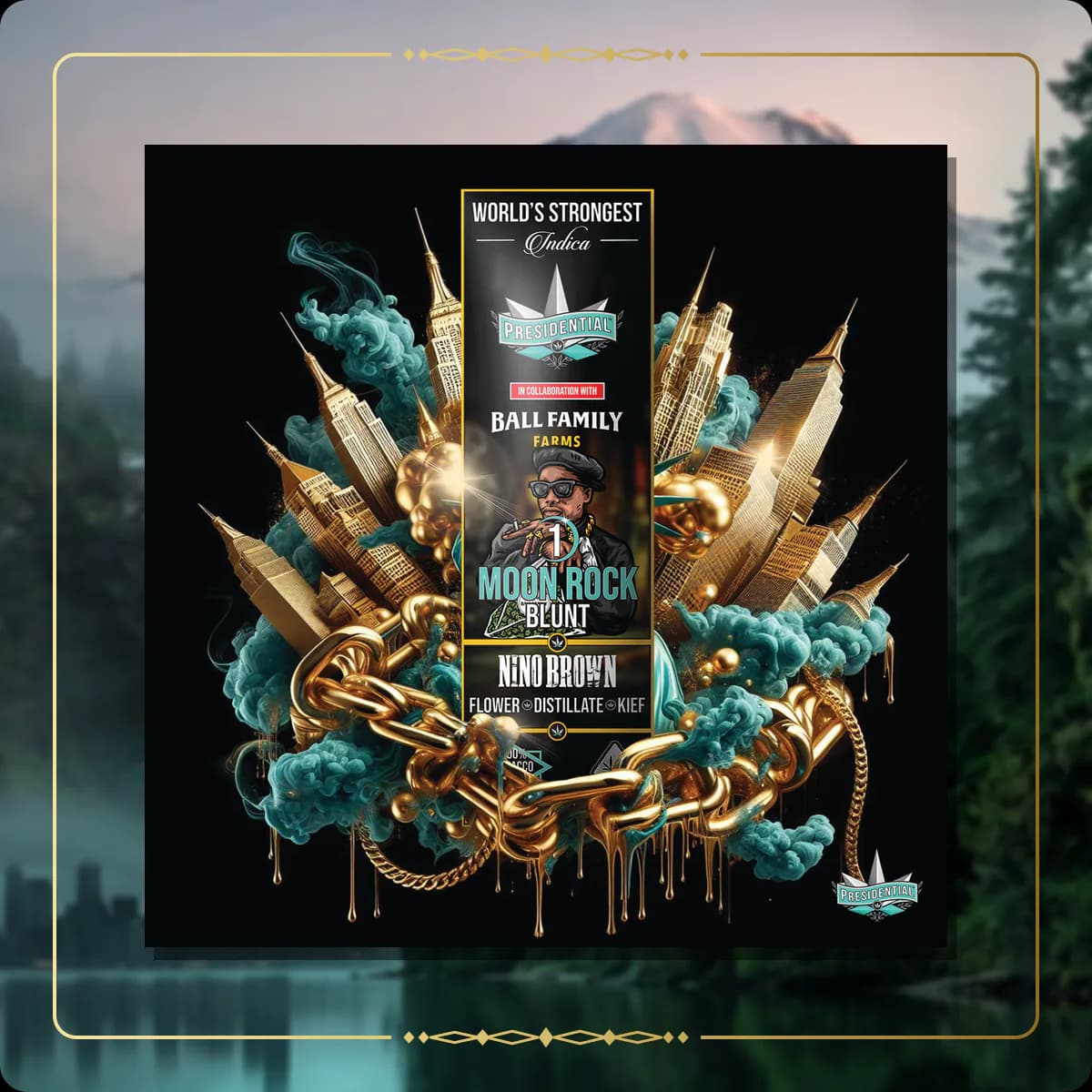 Nino Brown Presidential blunt for the Washington blunts page