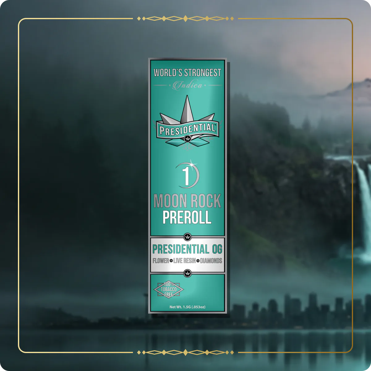 Presidential OG Presidential pre-roll for the Washington Gold page