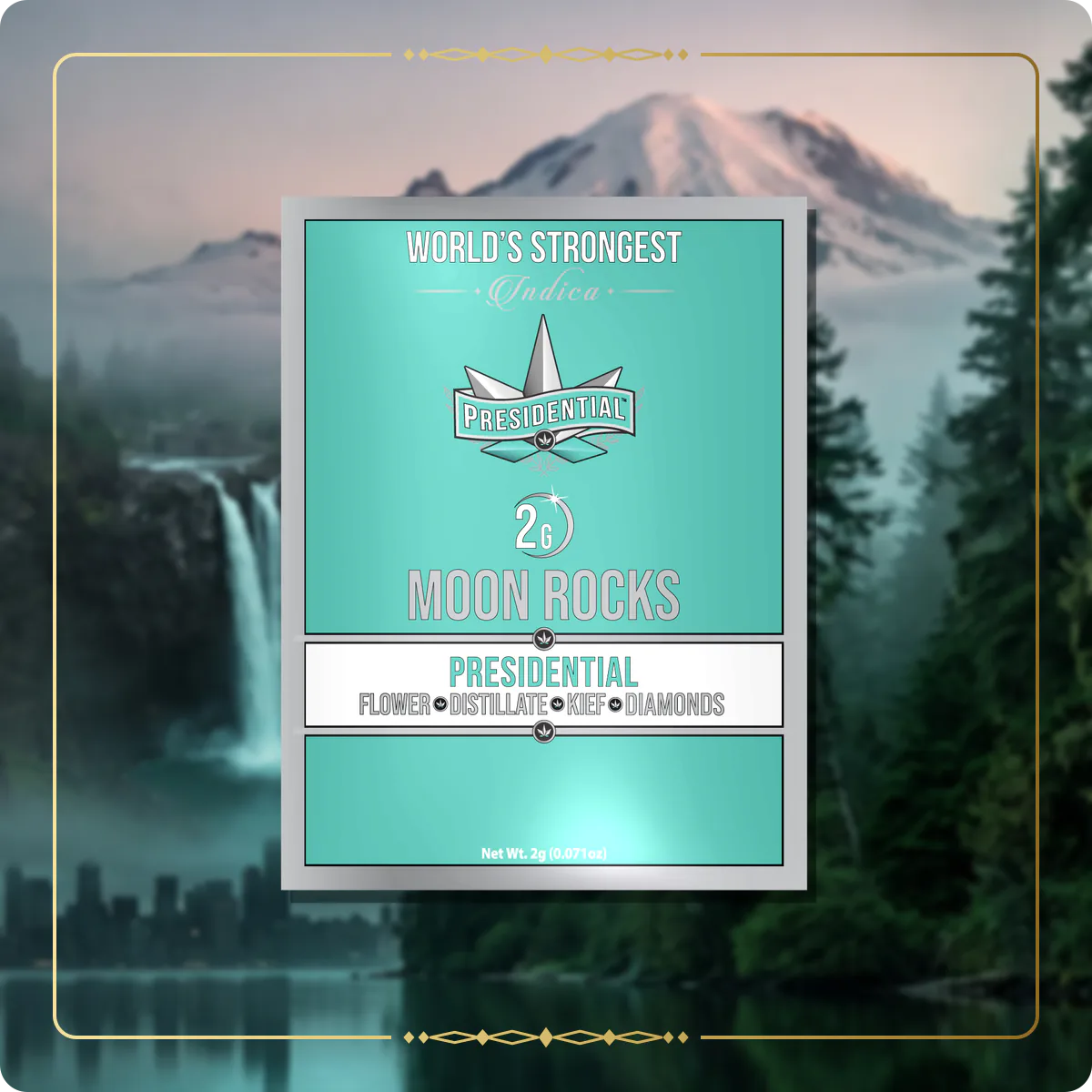 Presidential OG Presidential Moon Rock for the Washington Gold page