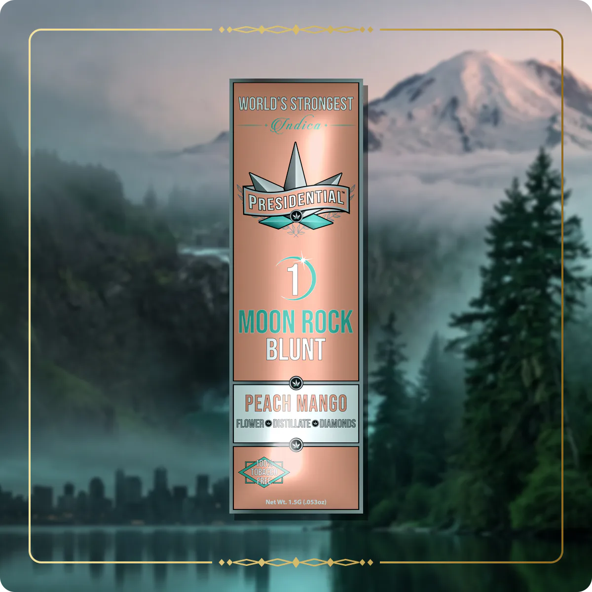 Peach Mango Presidential blunt variant 2 for the Washington blunts page