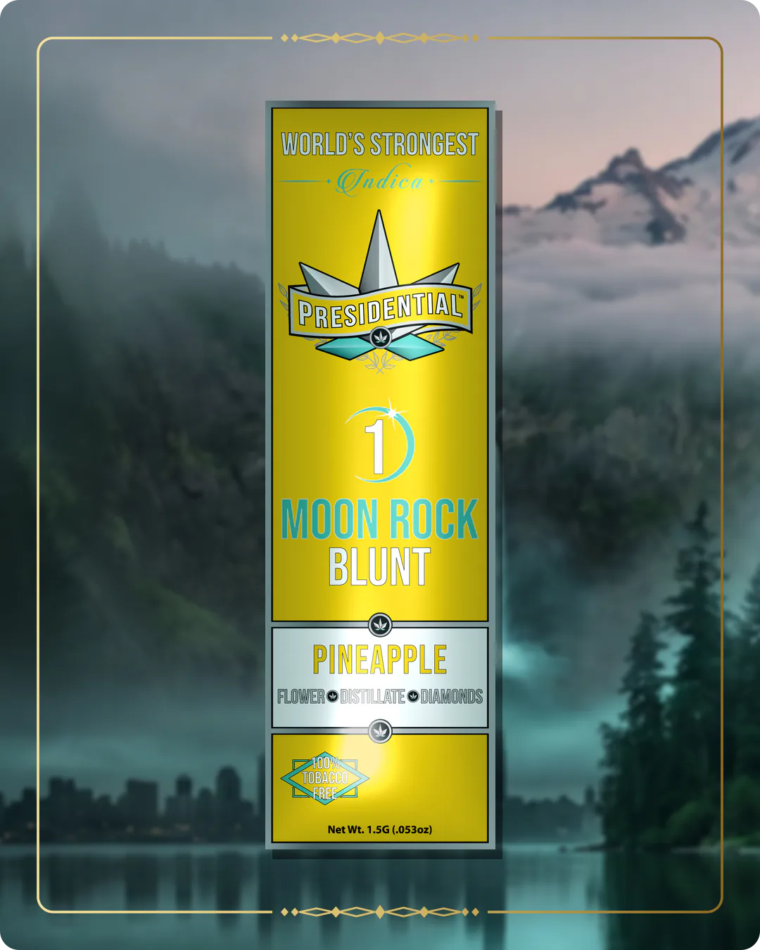 Pineapple Presidential blunt variant 2 for the Washington market page