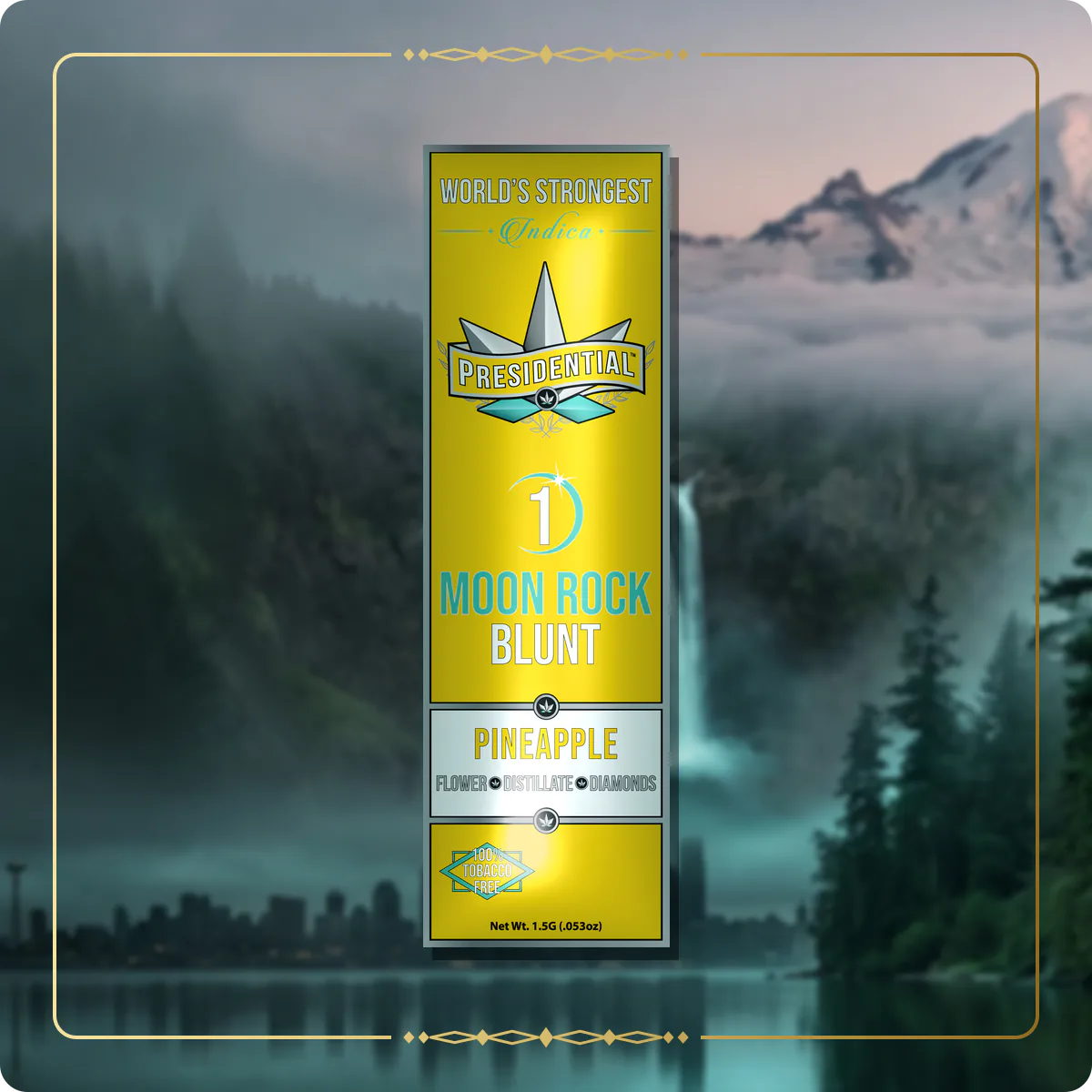 Pineapple Presidential blunt variant 2 for the Washington blunts page