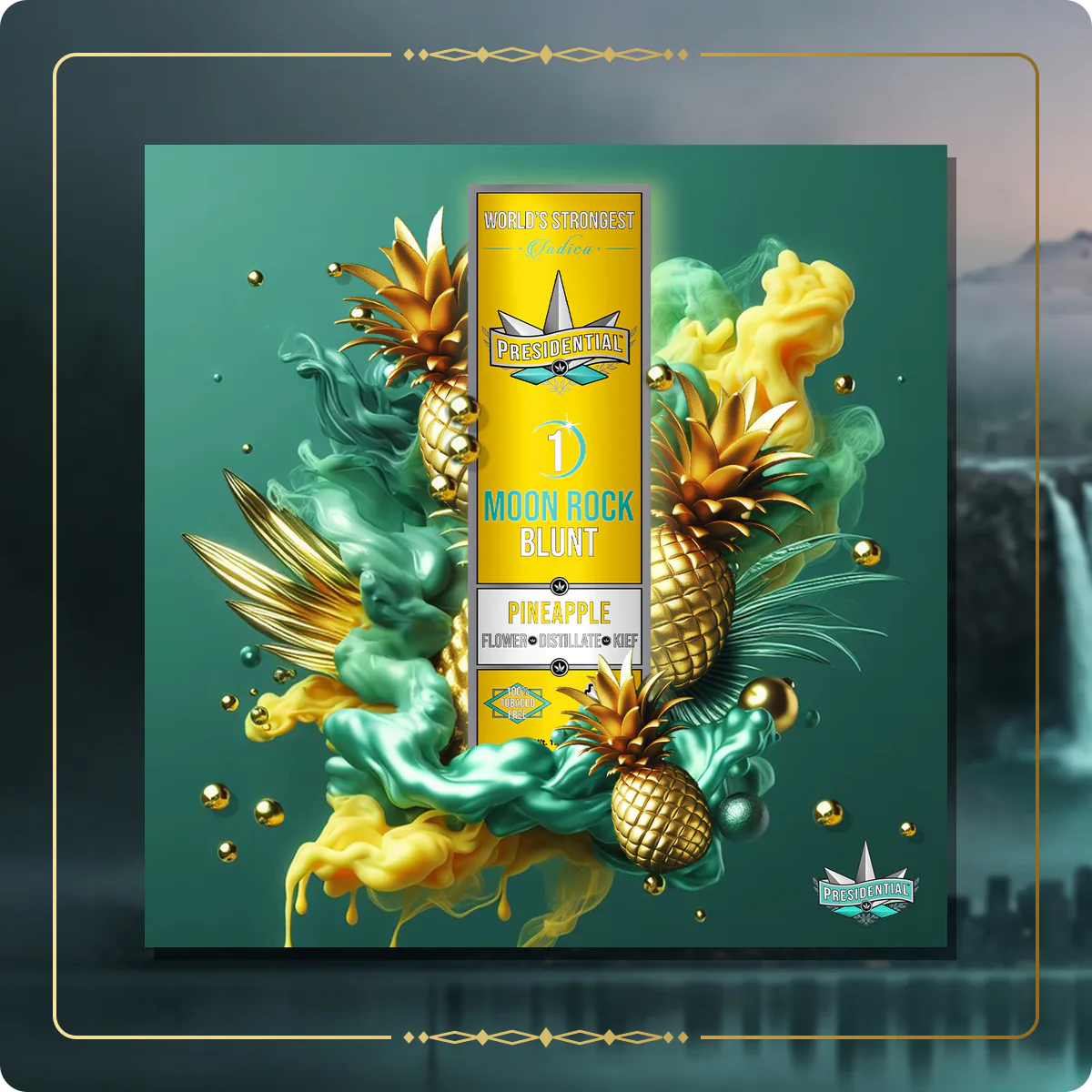 Pineapple Presidential blunt for the Washington blunts page