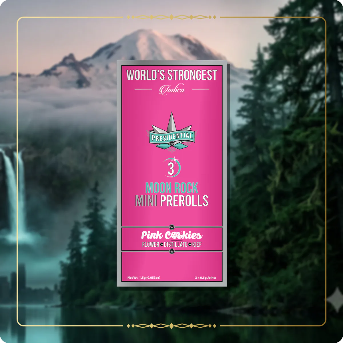 Pink Cookies Presidential mini variant 2 for the Washington Gold page