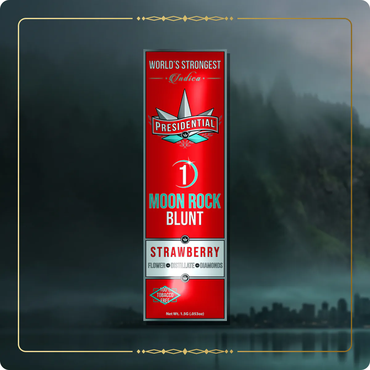 Strawberry Presidential blunt variant 2 for the Washington blunts page