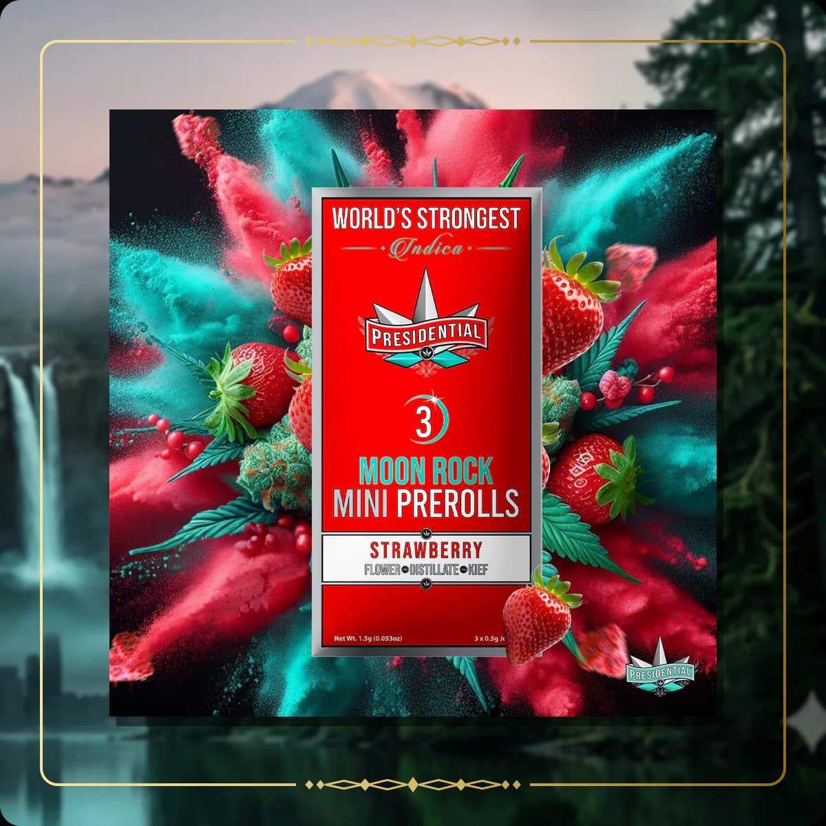 Strawberry Presidential mini variant 4 for the Washington minis page