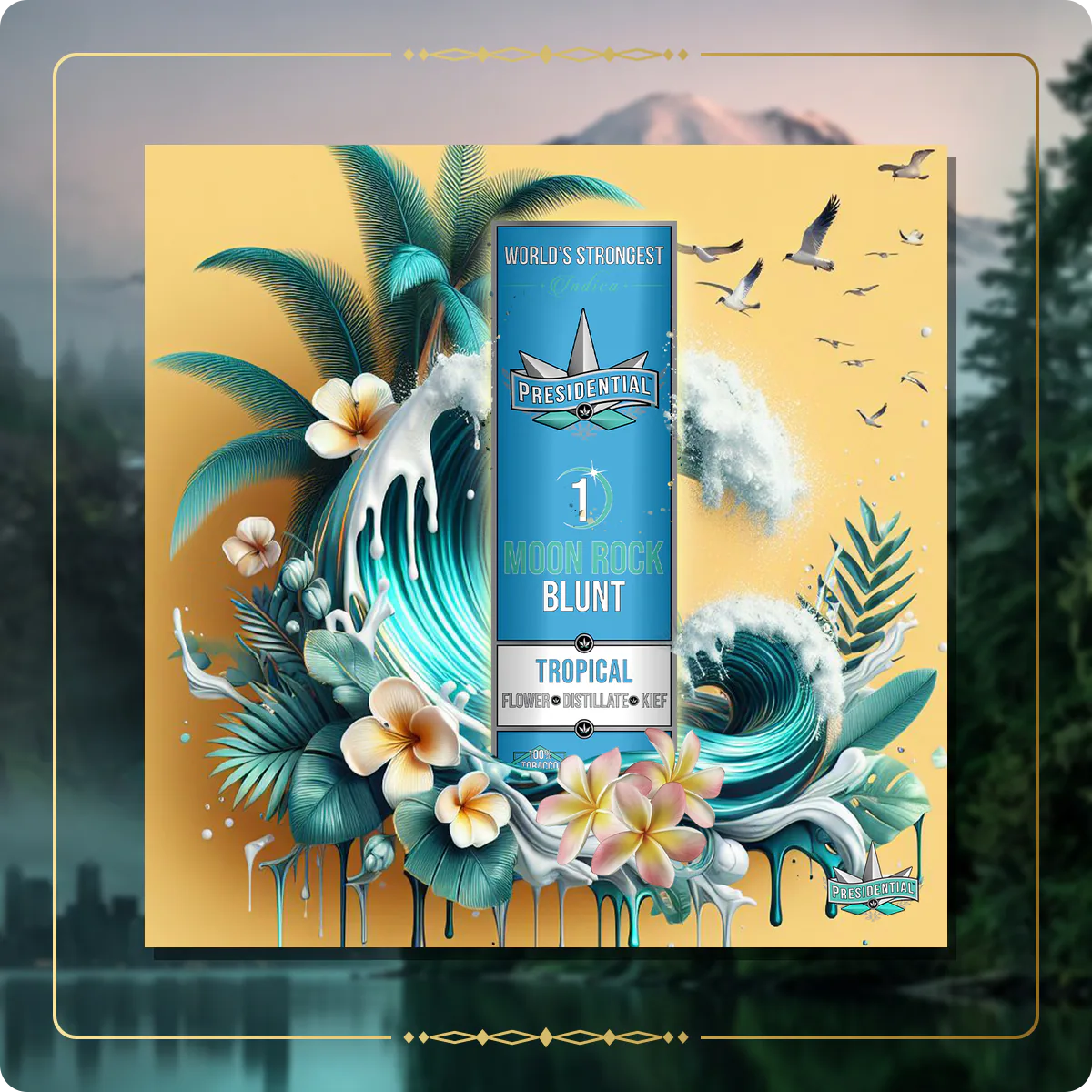 Tropical Presidential blunt for the Washington blunts page