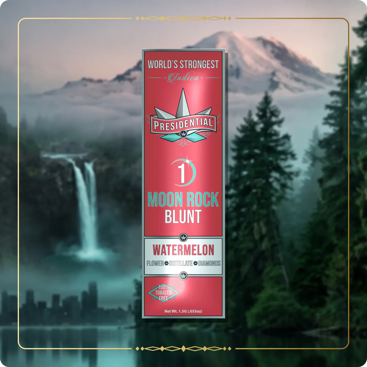 Watermelon Presidential blunt variant 2 for the Washington blunts page