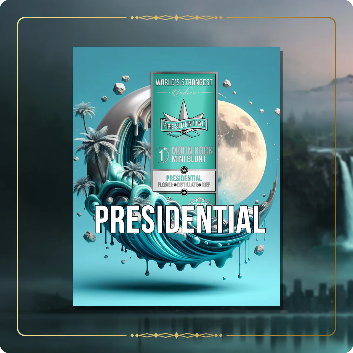 Presidential x THC Design Presidential Moon Rock for the Washington Moon Rocks page