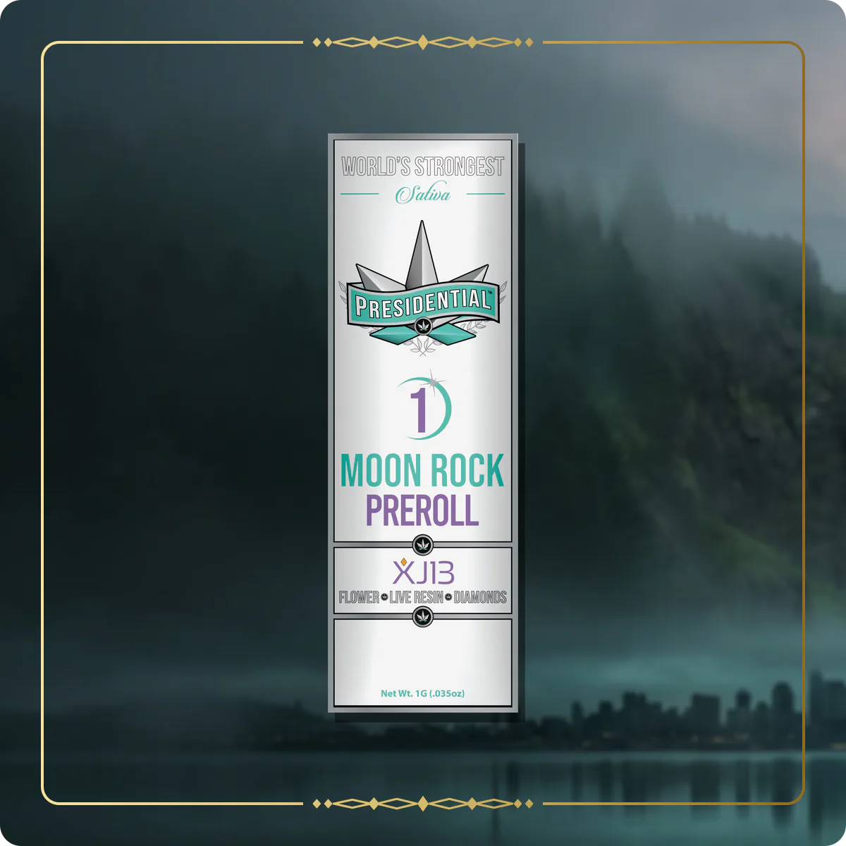 XJ-13 Presidential pre-roll variant 2 for the Washington Gold page